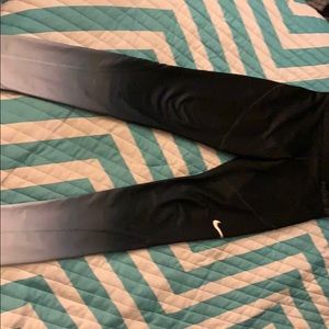 nike (hyper warm) ombre workout leggings (S)